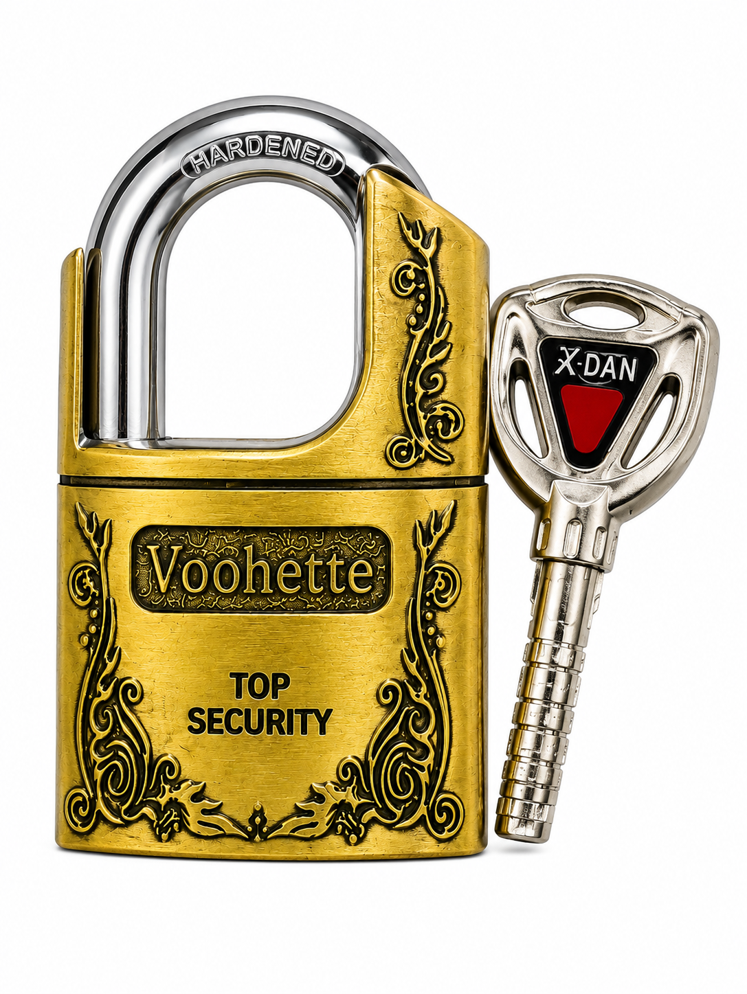 Lacăt de securitate Voohette 40 mm – Anti-rugină, Anti-găurire, Rezistent la foc