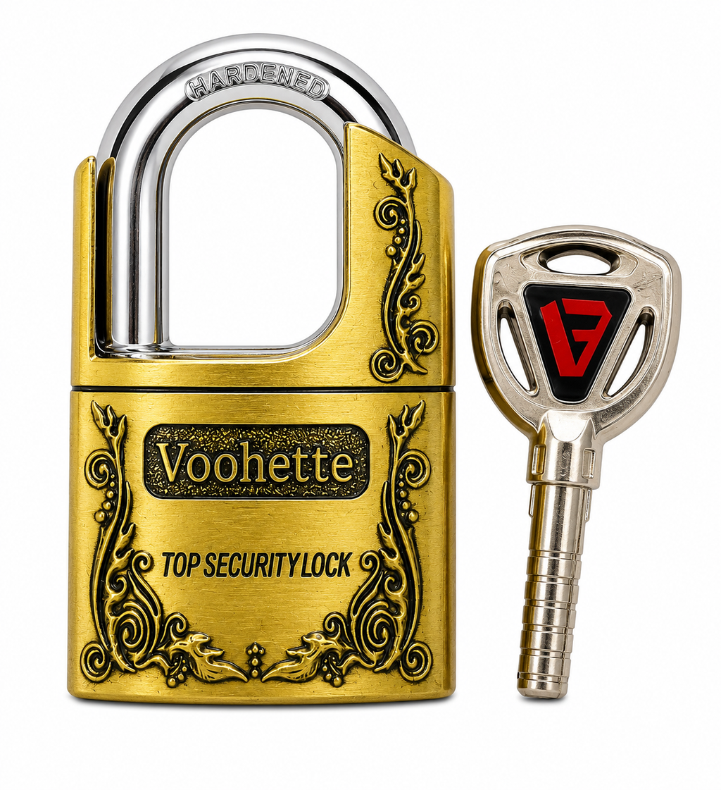 Lacăt de siguranță Voohette 60 mm cu cheie