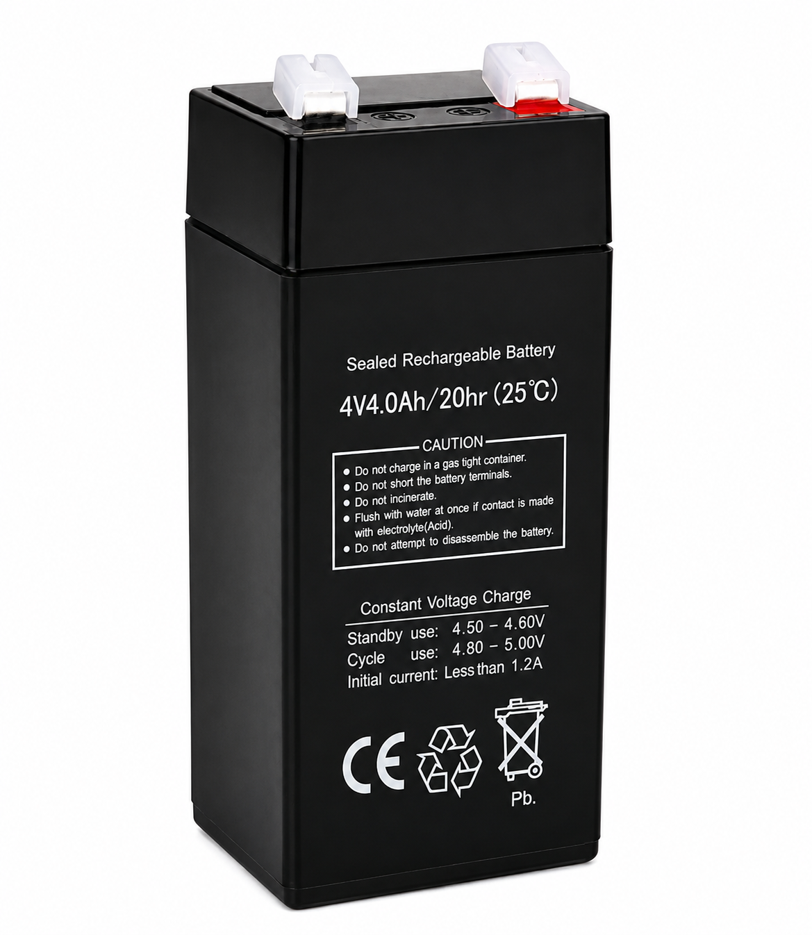Acumulator Reincarcabil Plumb Acid 4V 4Ah pentru Cantar Electronic de 350kg