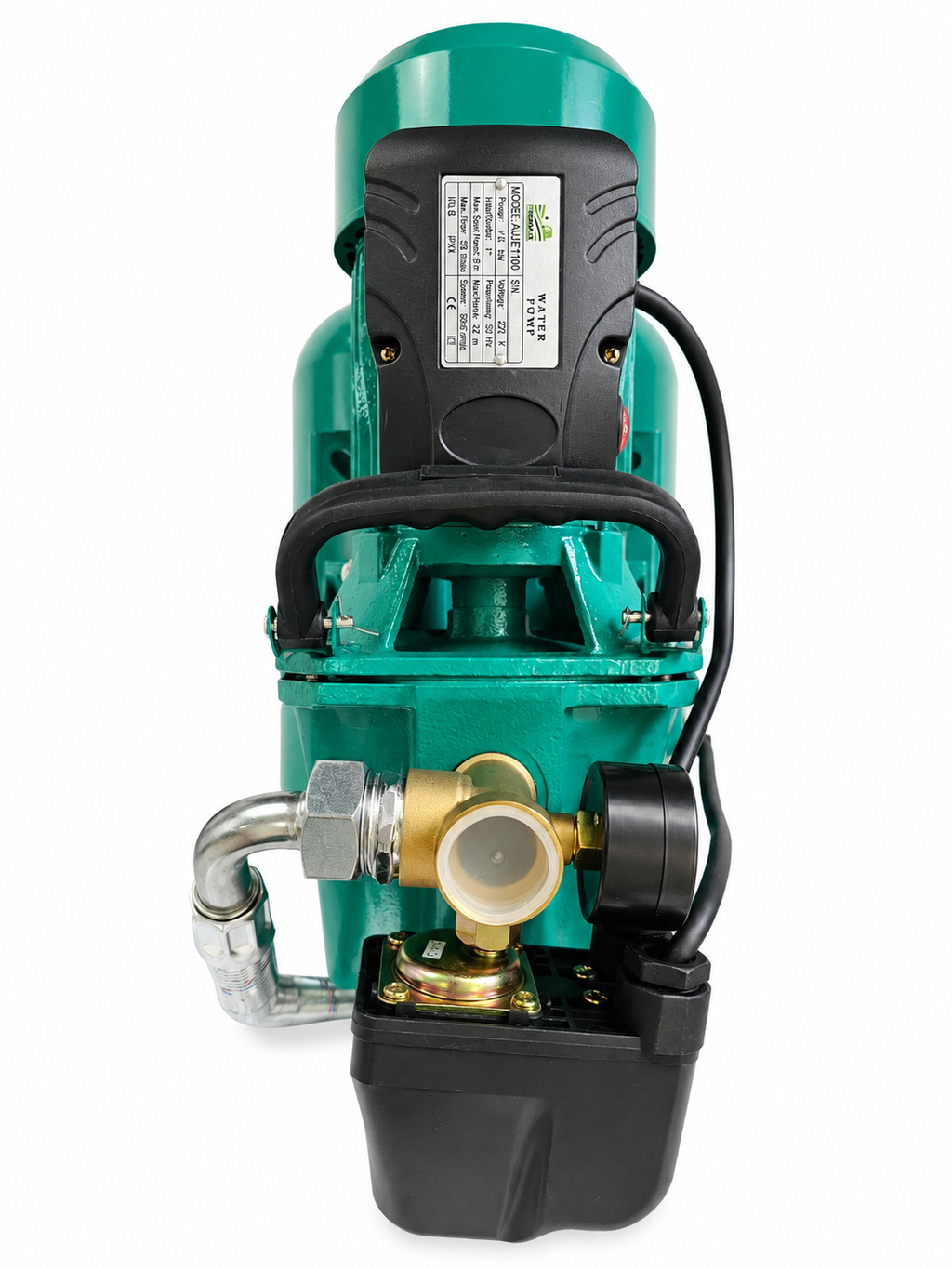 Hidrofor FERMAX 1.5 kW, debit maxim 3000l/h, inaltime maxima de pompare 53m, corp pompa fonta, capacitate vas expansiune 24 litri