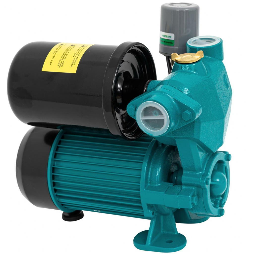 Mini hidrofor FERMAX PW370A, 0.37 kW, 2 m³/h, inaltime de refulare 33 m, vas 2 L