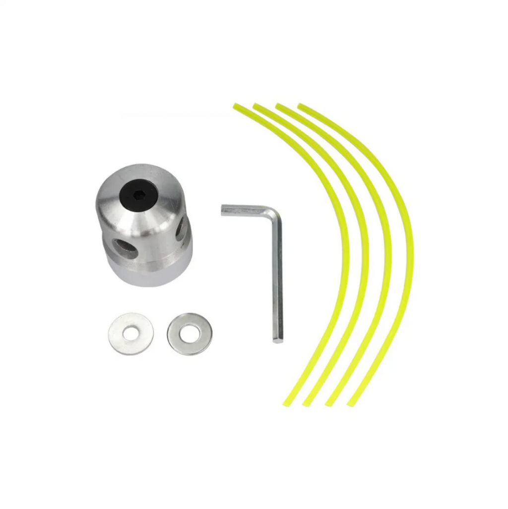 Tambur motocoasa universal din aluminiu, 4 fire nylon 3 mm