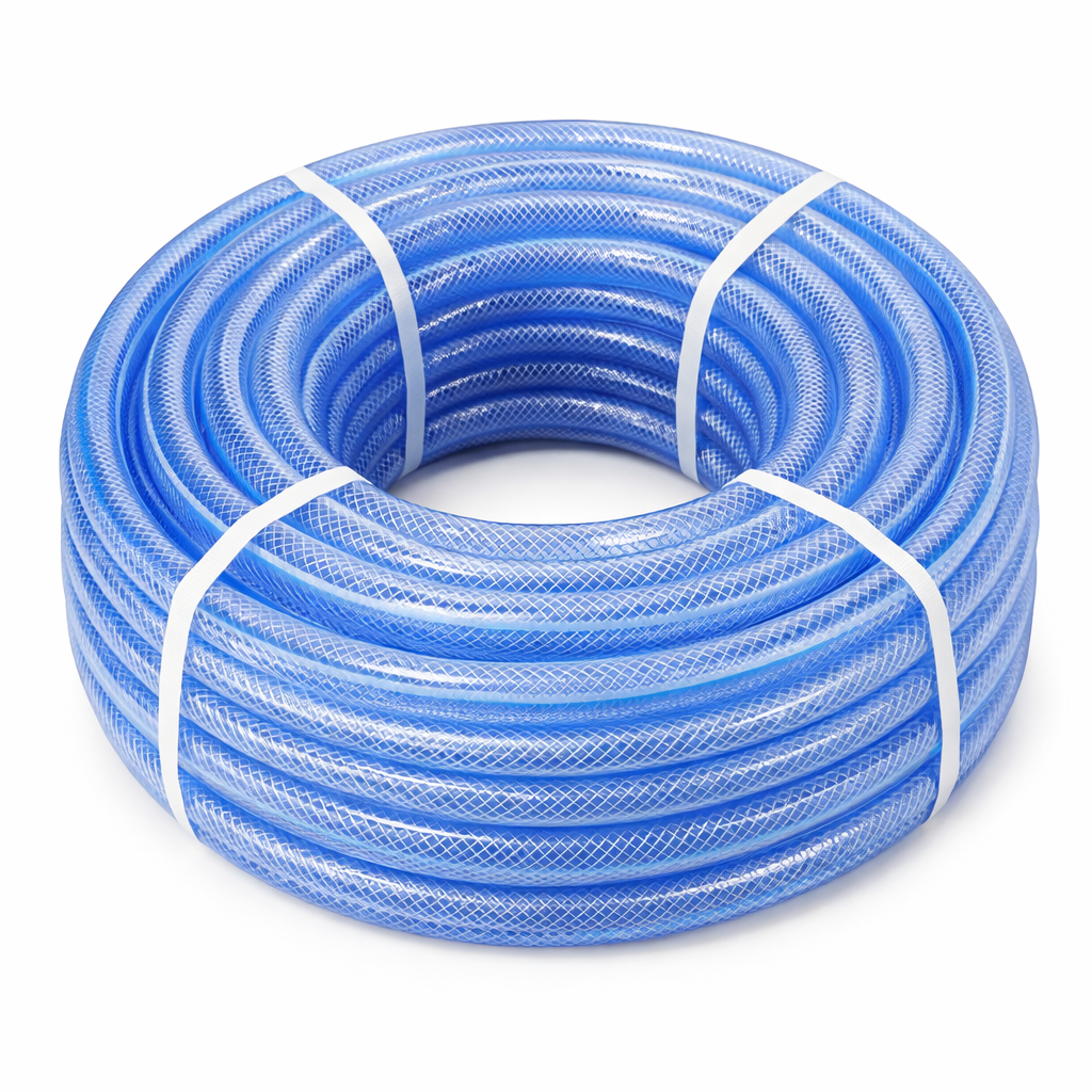 Furtun inserție PVC 50 m, 1/2”, 3 pelicule – flexibil și rezistent pentru irigații și uz gospodăresc