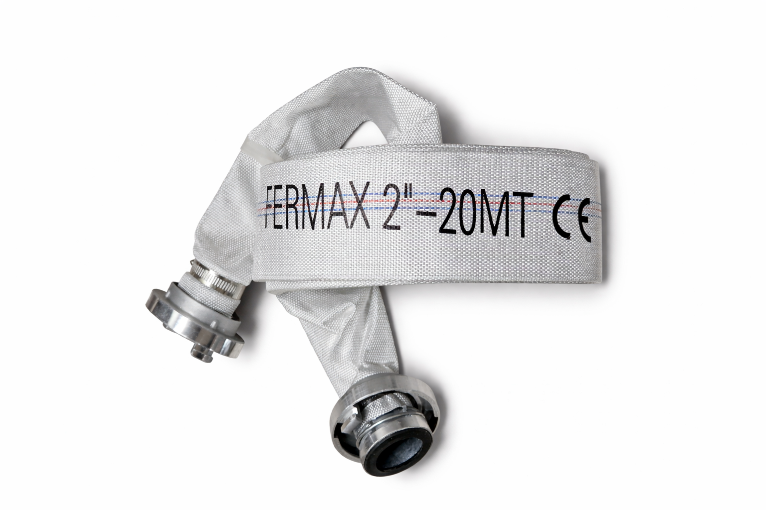 Furtun pompieri FERMAX 2” – 20 m cu cuple din aliaj de aluminiu